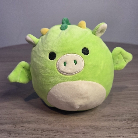 Squishmallows 5-Inch Dexter The Dragon Plush Toy Official Kellytoy - Picture 1 of 8